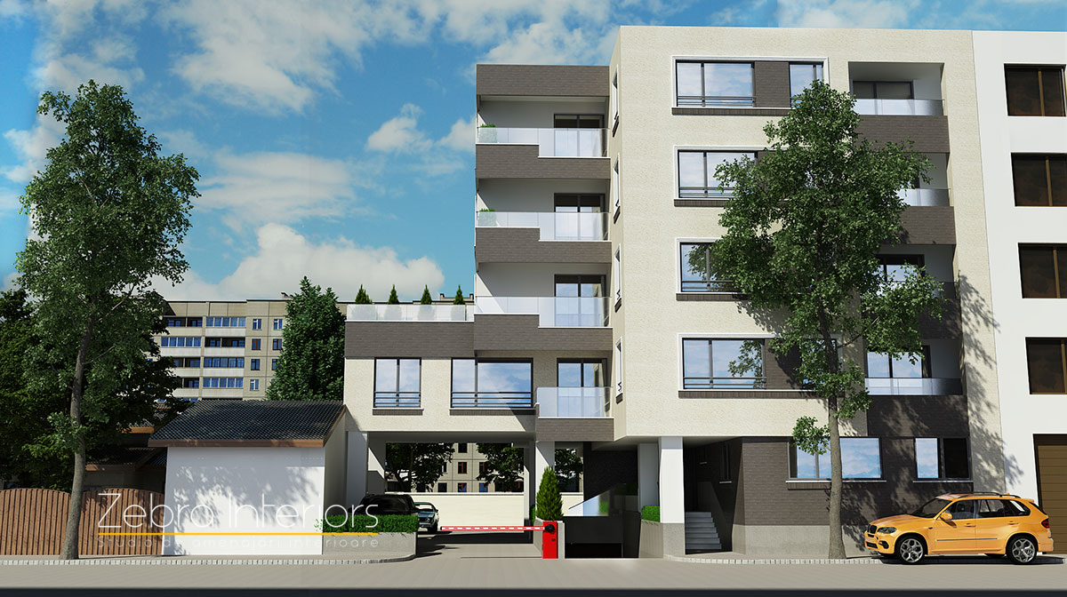 Design fatade bloc Grivita